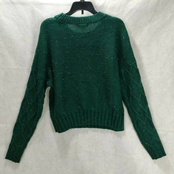 Ultra Flirt Juniors' Cable-Knit Sweater Size Small - Picture 13 of 13